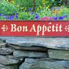 Bon Appetit sign - red - 5.5"x34" - Kitchen Signs and Decor - Vintage and Rustic Signs and Decor - Handmade Wood Signs - Handcrafted by Crow Bar D'signs