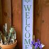 Welcome Sign, Signs and Sayings, Signs for the Home, Indoor and Outdoor Signs, Framed Wall Decor, Rustic Home Decor, Cottage, Shabby Chic, Country Decor, Handcrafted by Crow Bar D'signs, Vermont, USA, WELCOME Sign, 6" x 30", $30.00 plus shipping