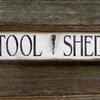 Handmade Wood Signs, Garage Signs, Indoor and Outdoor Sign, Country Decor, Rustic, Framed Wooden Signs, Handcrafted by Crow Bar D'signs, Vermont, USA  Tool Shed Sign