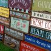 Handmade Wood Signs, Rustic Home Decor, Indoor and Outdoor Signs, Lake and Lodge, Farm and Ranch, Country and Cottage Chic Signs and Decor, Handcrafted by Crow Bar D'signs, Vermont, USA