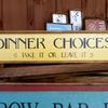 Kitchen Signs and Decor, Signs for the Home, Funny and Humorous Wood Signs, Handmade Signs, Framed Wall Decor, Stenciled, Rustic Country Signs, Crow Bar D'signs