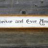 Forever and Ever Amen Sign, Country Western Signs, Inspirational Signs, Wedding and Anniversary Signs, Handcrafted by Crow Bar D'signs