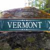 Large Vermont Sign, State Sign