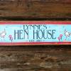 Custom Outdoor Signs, Personalized Signs, Hen House, Chicken Coop Signs, Farm and Ranch Signs and Decor, Indoor and Outdoor Signs, Country Signs, Rustic Home Decor, Wall Signs, Stenciled Wood Signs, Handcrafted by Crow Bar D'signs, Made in the USA