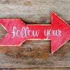 Follow Your Arrow, Wood Signs, Wood Arrow, Wall Decor, Indoor and Outdoor Decor, Boho, Rustic, Country Decor, Signs and Sayings, Inspirational Wood Signs and Arrows, Signs and Sayings, Handcrafted by Crow Bar D'signs