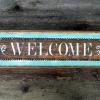 Country Western Welcome Sign, Signs for the Home, Indoor and Outdoor Signs, Custom Signs, Farm and Ranch Decor, Cabin Signs, Country Chic Decor, Lake and Lodge Signs and Home Decor, Rustic Wood Signs, Welcome, Handmade by Crow Bar D'signs, Made in the USA
