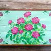Rustic Wood Wall Decor, Floral Wall Decor, Indoor and Outdoor Signs, Garden Decor, Country Chic, Shabby Chic, Farmhouse Decor, Peonies, English Garden Decor, Hand Stenciled Wall Decor, Flowers, Made by Crow Bar D'signs