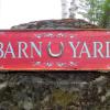 Barn Yard with Horseshoe Sign, Custom Wood Signs, Farm and Ranch Signs and Home Decor, Rustic Wood Signs, Horseshoe Decor, Outdoor Signs, Personalized Wood Signs, Farmhouse Decor, Country Signs and Home Decor, Handmade Signs by Crow Bar D'signs, Made in the USA