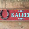 Custom Wood Signs, Stall Signs, Barn Signs, Rustic Wood Signs, Horseshoe, Chevron, Personalized Barn and Stall Signs, Horse Signs, Animal Signs and Wall Decor, Stall Plates, Custom Name Signs, Handmade by Crow Bar D'signs