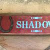 Customized Name Signs, Barn Signs, Stall Signs, Personalized Wood Signs, Rustic Wood Signs, Outdoor Signs, Farm and Ranch Signs and Decor, Horseshoe, Chevron, Horse Signs, Handmade by Crow Bar D'signs