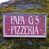 Custom Wood Signs, Papa G's Pizzeria, Custom Business Signs, Handmade Wood Signs, Rustic Wood Signs, Signs for the Home or Business, Business Signs, Wall Decor, Outdoor Signs, Handcrafted by Crow Bar D'signs