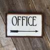 Office Signs, Business Signs, Outdoor Signs, Directional Signs, Rustic Wood Signs, Handmade Wood Signs, Handcrafted Signs, Custom Signs, Arrow Signs, Personalized Wood Signs, Home and Office Decor, Wall Signs and Decor, Country Signs and Decor, Cottage Chic Decor, Home Decorating, Personalized Decor
