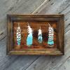 Feather Art, Barn Board Decor, Salvaged Wood Art and Decor, Reclaimed Barn Wood Art, Feather Decor, Painted Feathers, Turquoise Feathers, Rustic Wood Art and Decor, Boho Decor, Bohemian Decor, Gypsy Art and Style, Handmade Wood Art, Recycled Wood Decor, Wall Art, Wall Signs, Cottage Chic Decor