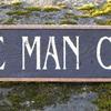 The Man Cave sign - 7"x27" - Vintage and Rustic Signs and Home Decor - Garage Signs - Indoor and Outdoor Signs - Primitive Decor - Handcrafted by Crow Bar D'signs