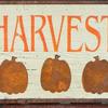 Harvest sign - 6"x 24" - Handcrafted by Crow Bar D'signs - Vintage and Rustic Home Decor - Fall and Autumn Home Decor - Indoor and Outdoor Signs